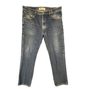 Levi's 505 Jeans Men Size W38 L34 Blue Denim Straight Leg Regular Fit Classic‎